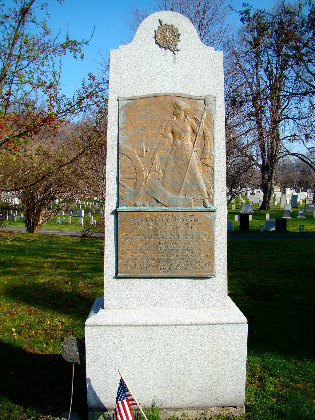 Margaret Corbin: First woman to earn an American military&nbsp;pension